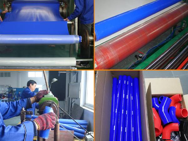Production process of silicone hose