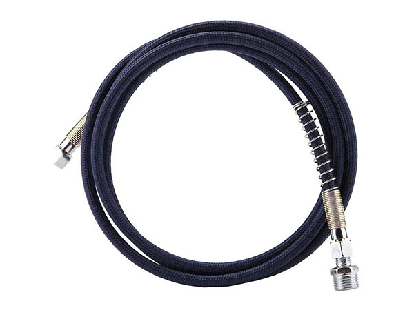 A black steam silicone hose