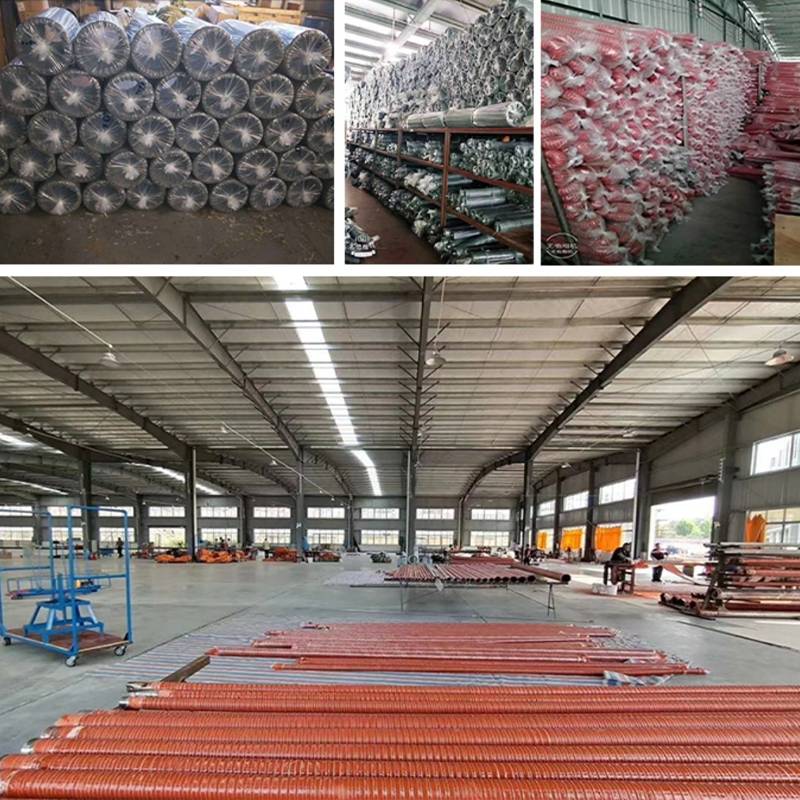 Hoses are stored in our workshop.