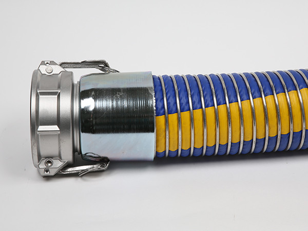 Composite hose with coupler fitting