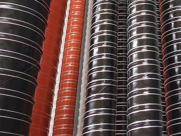 Multiple different color sizes high temperature silicone duct hose